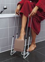 Aankleedhulpmiddel voor compressiekousen 