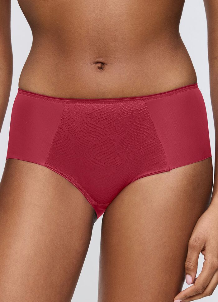 Triumph slip met jacquard inzetstuk aan de voorkant 