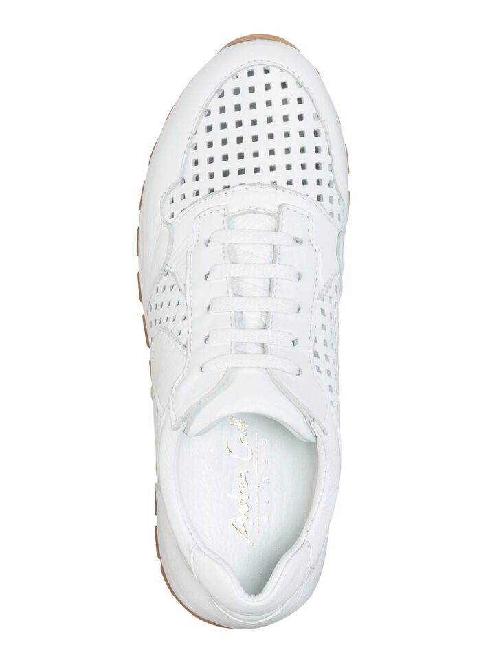 Andrea Conti sneakers gemaakt van nappaleer 