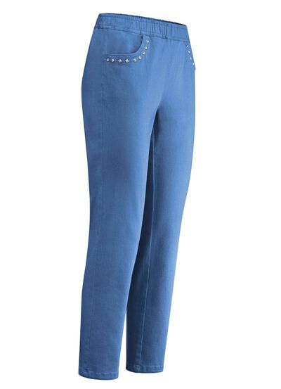 Jeans met 7/8-lengte 