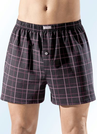 Multipack boxershorts met knoopgulp, kleurrijk 