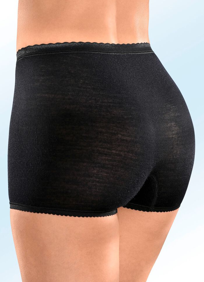 Con-ta-tweepack slips met elastische boorden 