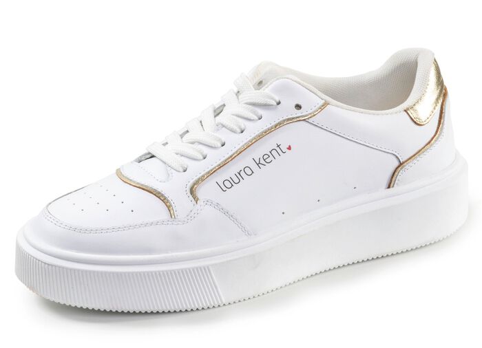 laurakent, trendy damessneakers, breedte H, met uitneembaar voetbed 