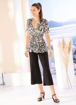 Charmante blouse met wikkellook 