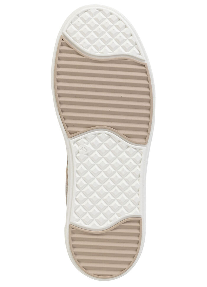 ELENA EDEN sneakers van nappaleer met luchtige perforatie GOLD