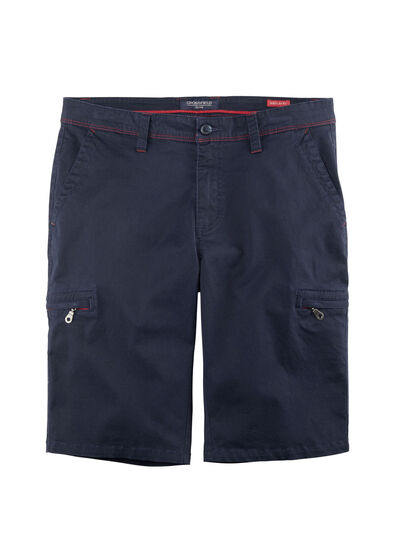 Bermuda's met interne cargozakken in 3 kleuren 