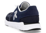 Rieker sneakers met elastische decoratieve vetersluiting DUNKELBLAU