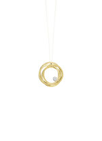 Edele hanger met diamant 