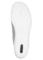 Remonte, comfortabele damessneakers, breedte G, met uitneembaar voetbed HELLBLAU-SILBER