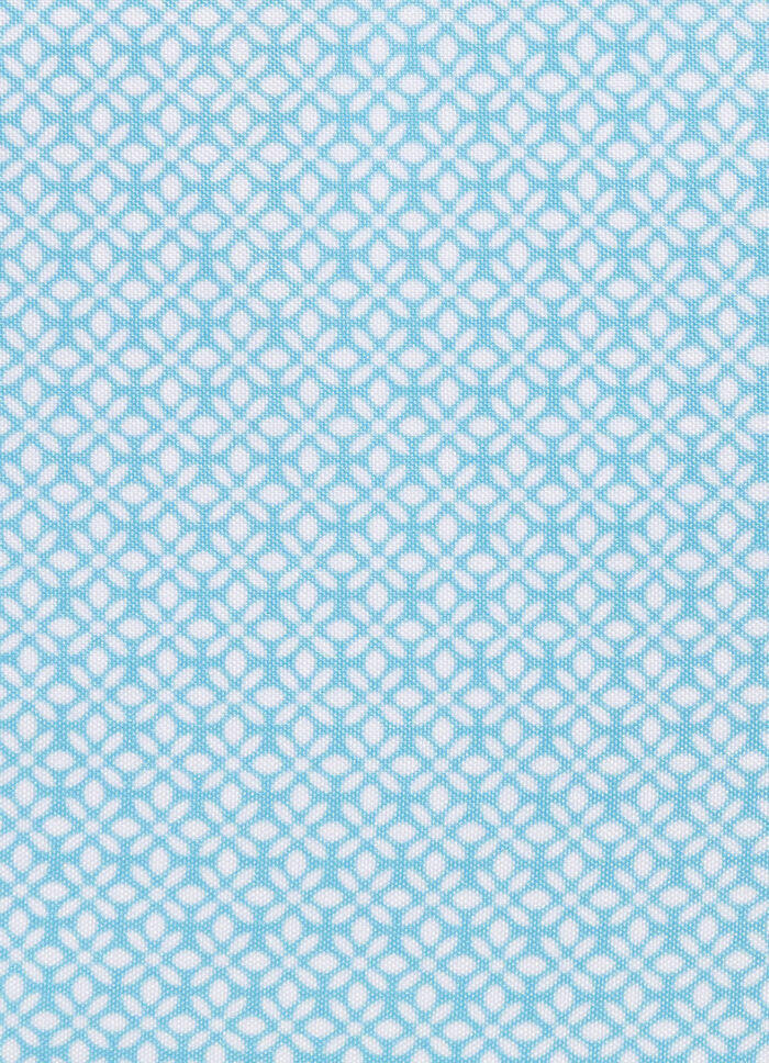 Functionele jas met vaste capuchon BALIBLAUW-WIT