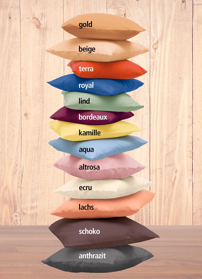 Set van 2 kussenslopen van 100% katoen 