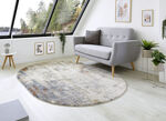 Inventief ontworpen bruggen en tapijten BEIGE-BLAUW