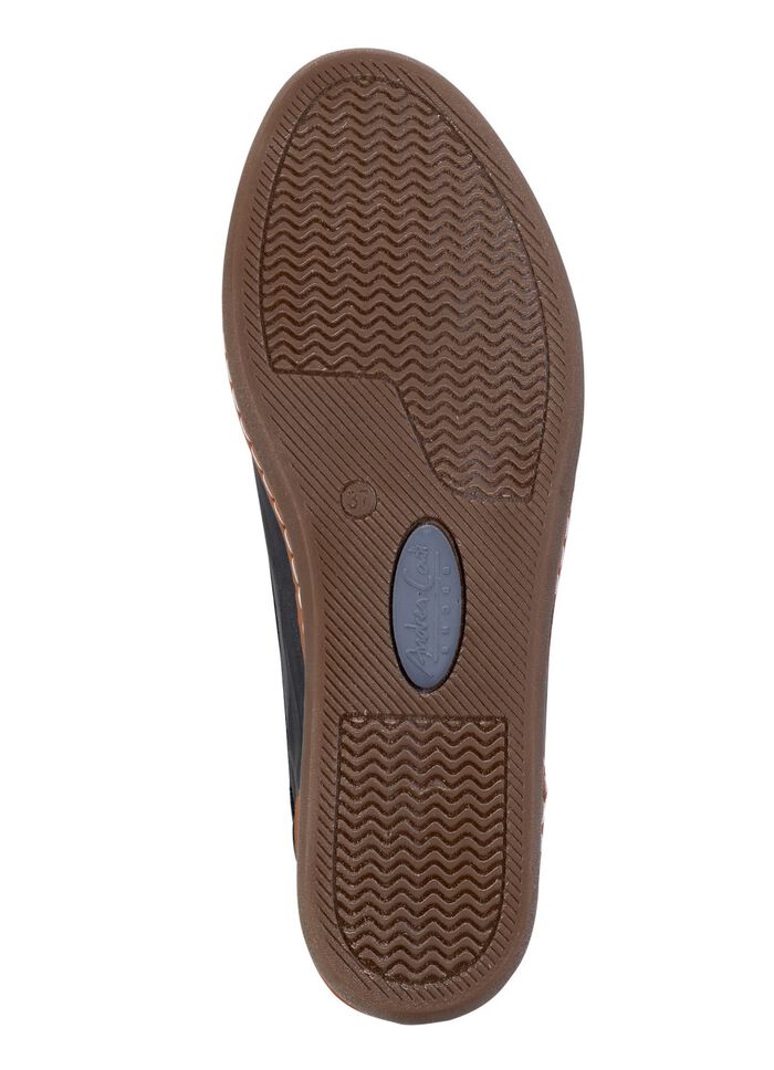 Andrea Conti, klassieke damespantoffels, met uitneembaar voetbed MARINE