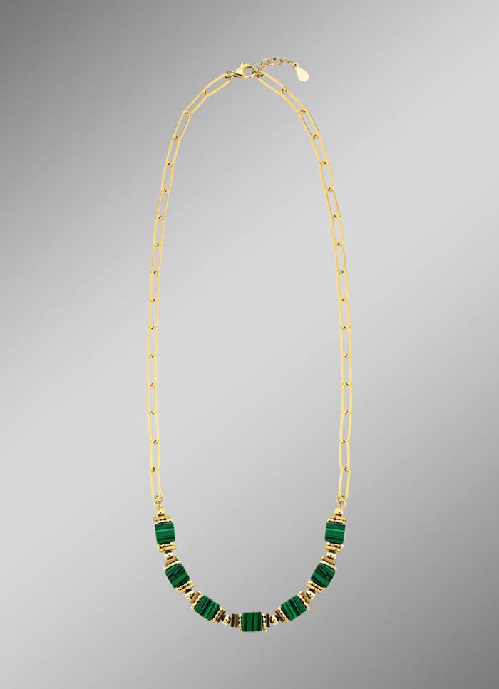 Elegantie ontmoet moderniteit – bezet met synthetisch malachiet 