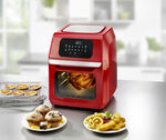 Digitale airfryer met grilfunctie ROOD