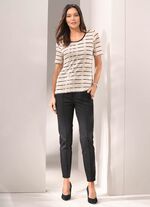 2-in-1 overhemd met contrastmix 