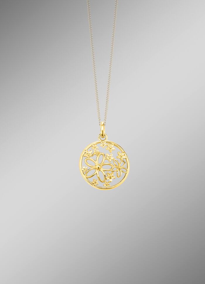 Filigraan hanger in bloemmotief 