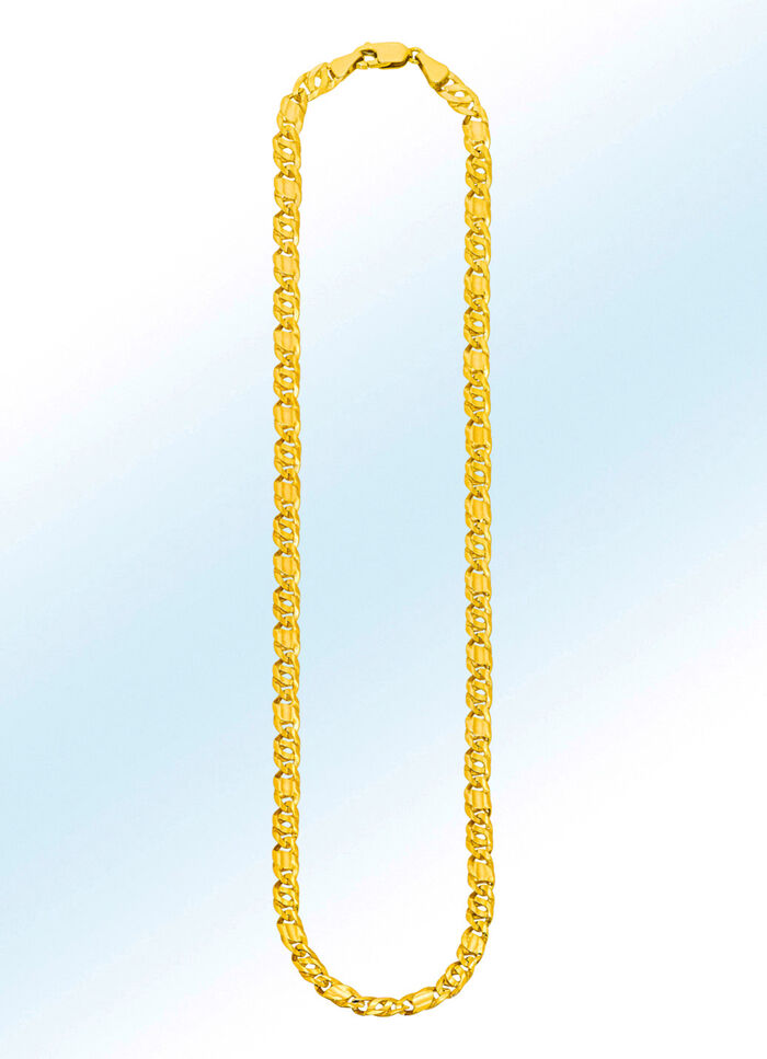 Massieve diamanten ketting met figuur acht patrijs 