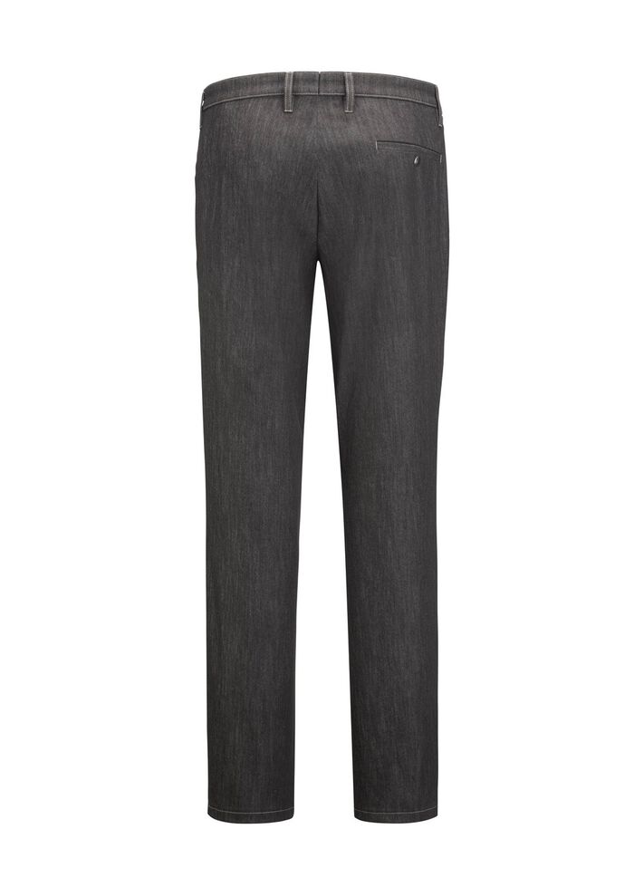 "Klaus Models" onderbuik fijne jeans in 2 kleuren 