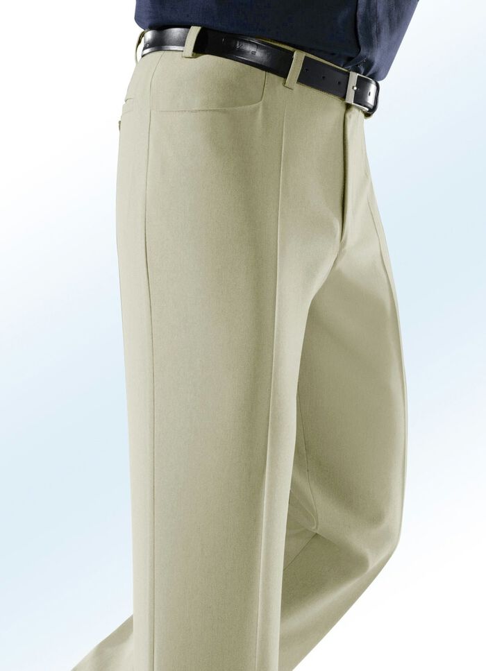 Broek &lsquo;Klaus Models&rsquo; met zijzakken 