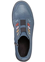 ELENA EDEN, gevoerde dameslaarzen, winterschoenen, breedte H, met uitneembaar voetbed JEANS