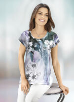 Shirt met verlaagde schouders 