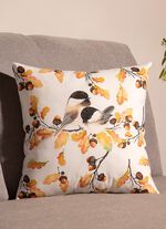 Kussenhoes in velours-look 