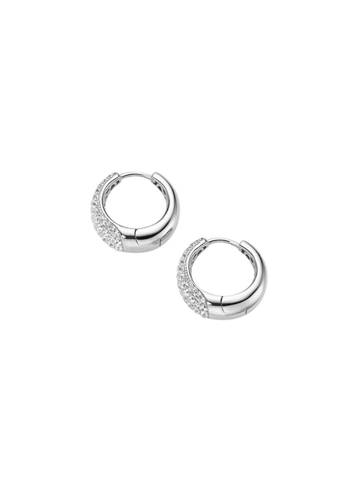 Creolen met zirkonia 