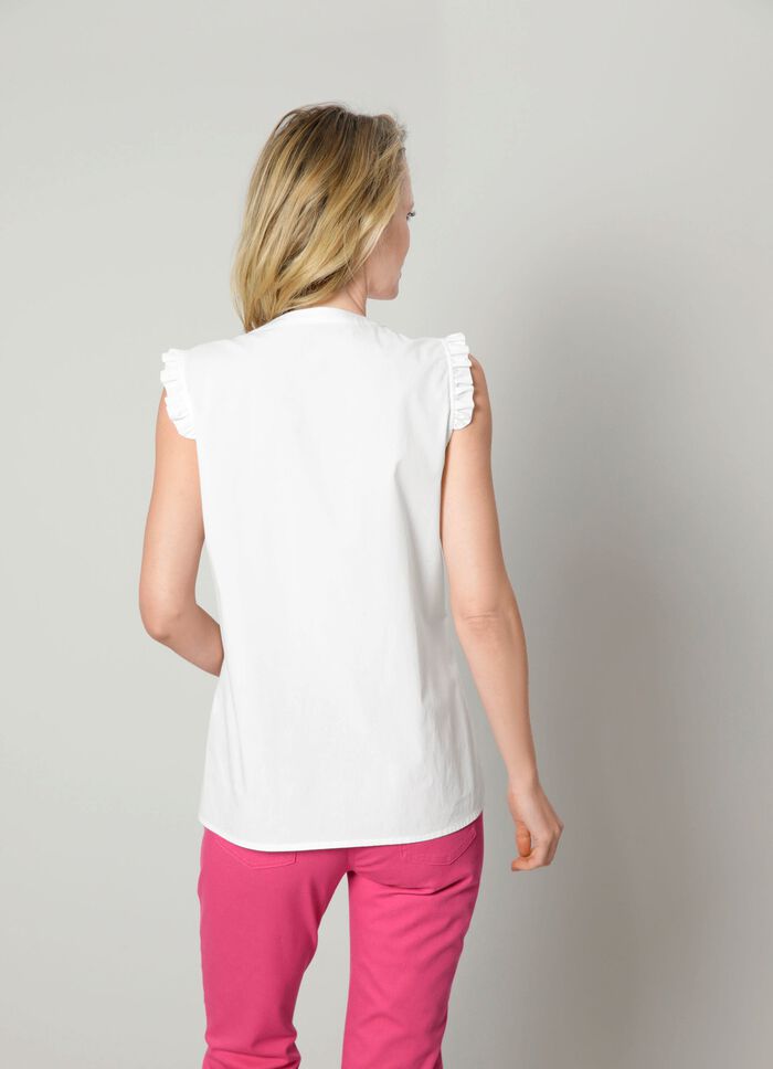 Blouse met ruches 
