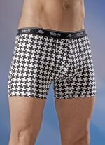 Set van drie broeken met elastische tailleband 