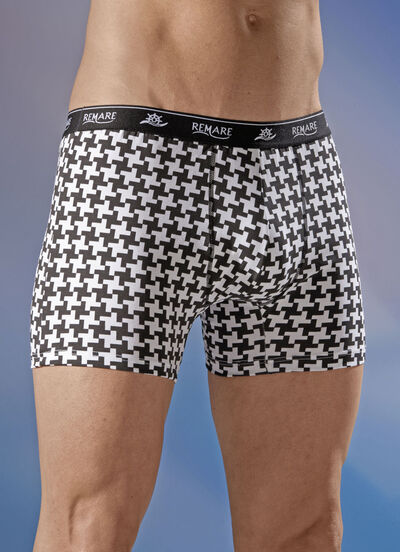 Set van drie broeken met elastische tailleband 