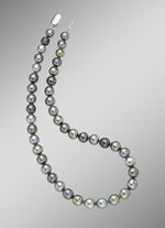 Elegante set met Tahiti-cultuurparels 