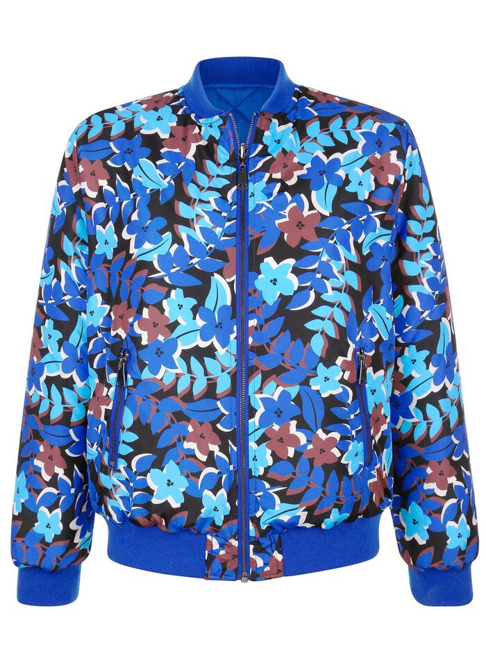 Omkeerbaar bloesje met geribbelde manchetten 