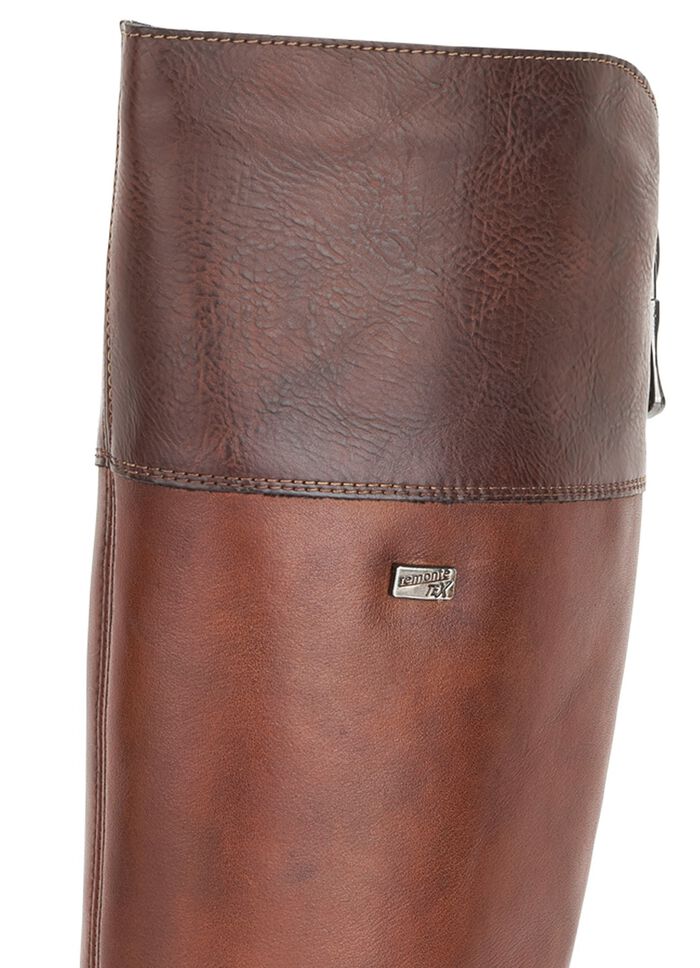 Remonte, gevoerde dameslaarzen, winterschoenen, breedte G, met rits 