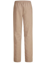 Broeken in modieuze breedte CAMEL MELANGE