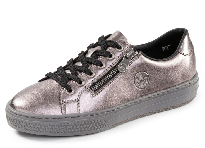 Rieker, modieuze damessneakers, met rits 