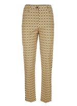 Broek met felgekleurde print 