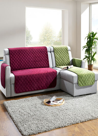 Fauteuil-, bank- en armleuningbeschermers met bandrand 