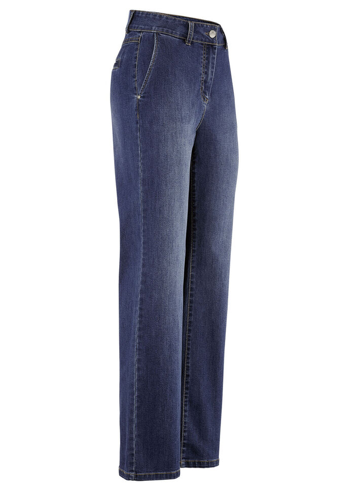 Comfortabele jeans DUNKELBLAU