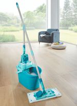 Leifheit vloerdweilsysteem - grondig bij elke veeg 