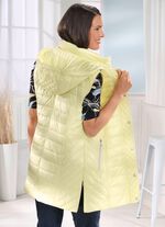 Vest met afneembare capuchon LICHTGEEL