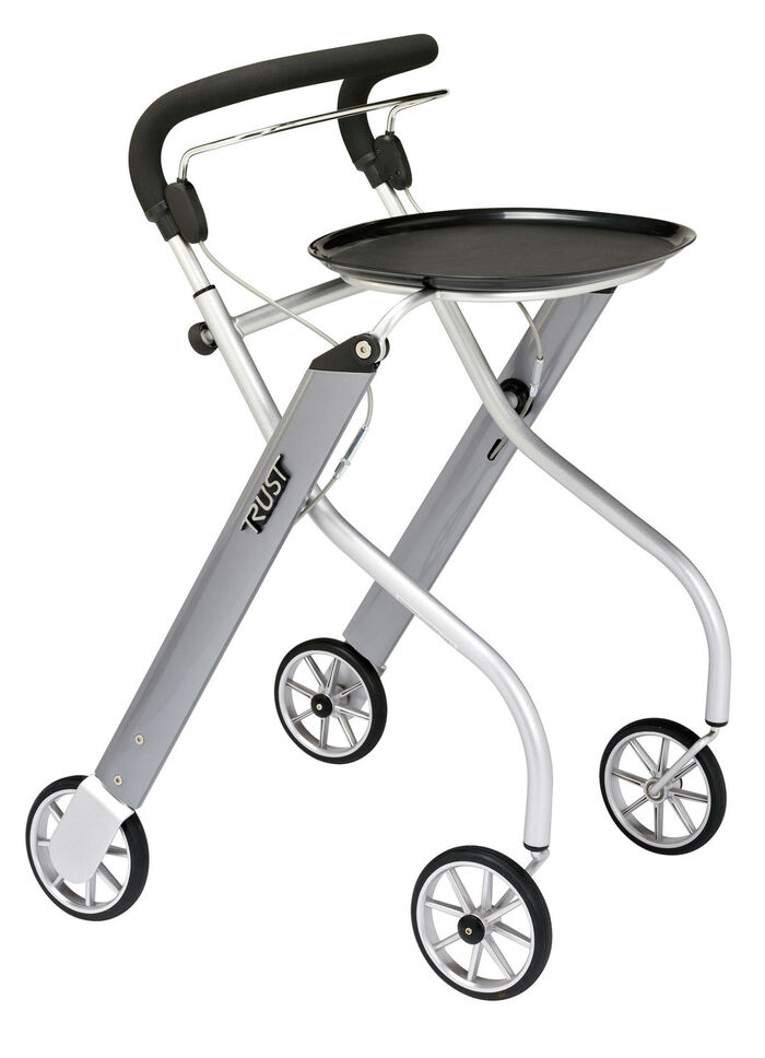Trust Care Russka Indoor Rollator Laten we gaan ZILVER-ZILVER