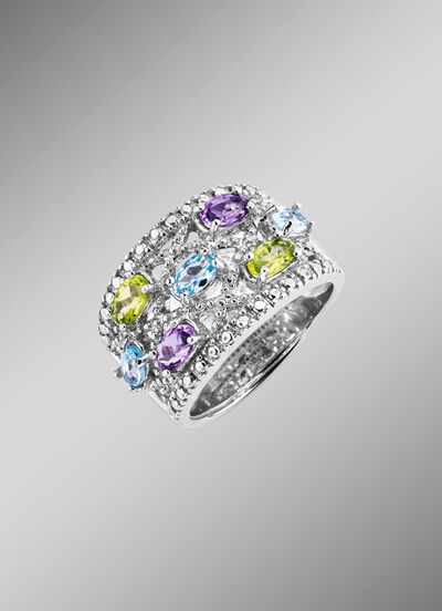 Damesring zilver 925/- 