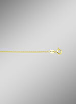 Gouden gevlochten ketting 