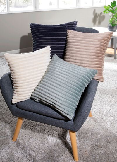 Zachte corduroy kussenhoes 