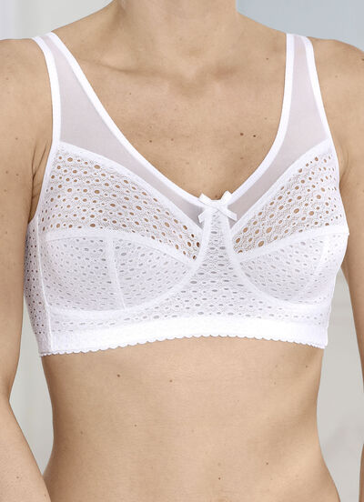BH met decoratieve elastische kant 