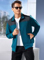 Sweatvest met zijzakken 