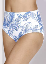 Pak van vier slips met bloemenprint 