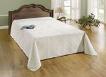 Heerlijk zachte fluwelen sprei en kussenslopen BEIGE