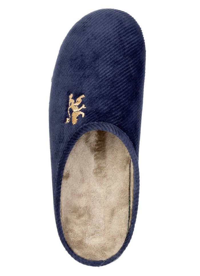 Elegante herenpantoffels met uitneembaar voetbed MARINE